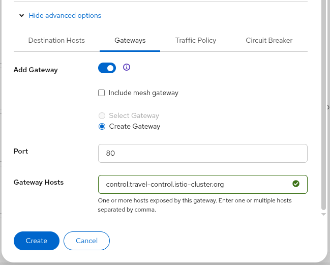 Create Gateway