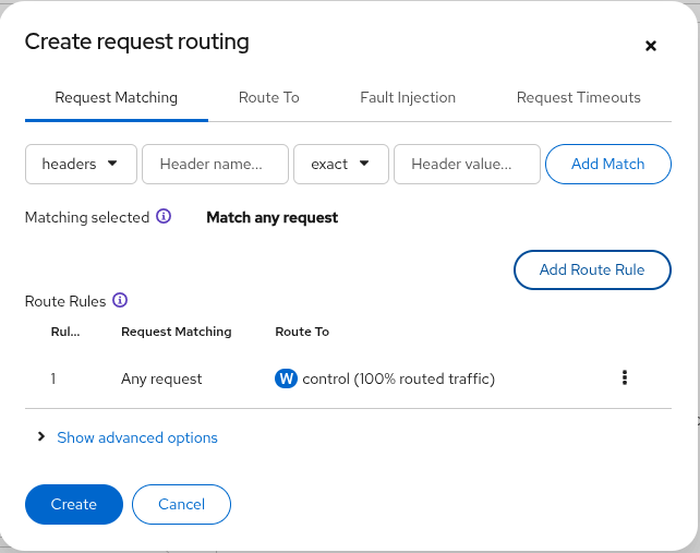 Routing Rule