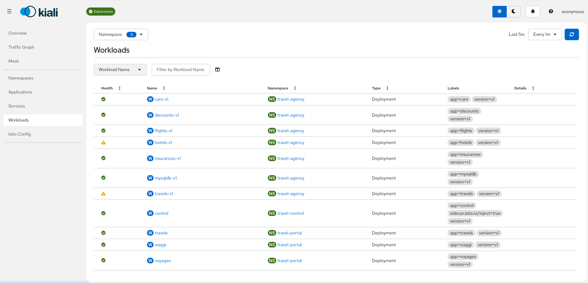 Updated Workloads